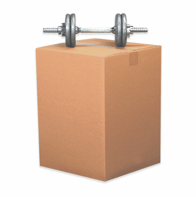 Double Wall Heavy Duty Corrugated Cardboard Boxes 48" x 40" x 36", 5 Count