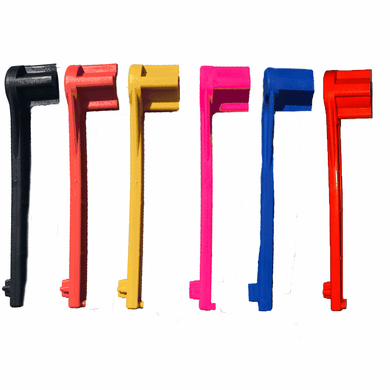 Drum Bung Wrench HDPE Poly Plastic | Multiple Colors