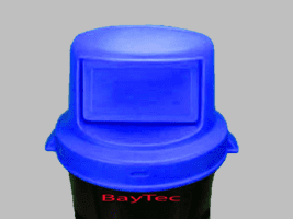 Drum Covers With Self-Closing Doors