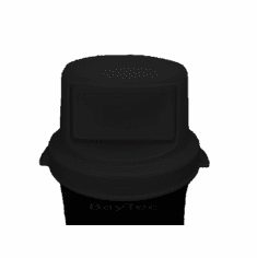 Drum Cover With Self Closing Door-Black