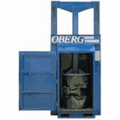 Drum Crusher Turns Drums Into Pancakes
