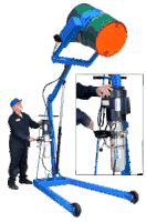 Drum Handlers for Lifting, Tilting, Transporting & Dispensing