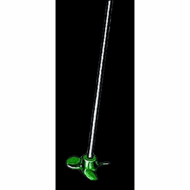 Drum Mixer, 5-Gallon Bucket or Pail, Binks®-1 Prop, 3 1/8 Inch Diameter ...