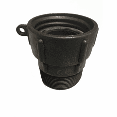 Drum Polypropylene Adapters Valve  2" Female BUTT x  2" Male NPT
