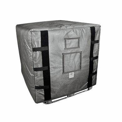 Drum Quilt and Pallet/IBC Quilt Insulators 275 gal IBC or 4-55 Gal Drums