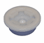 Dual-Action Drum Bung Cap Vent Plug Circular Polypropylene 2" NPT, Fine Thread, 100 Pack