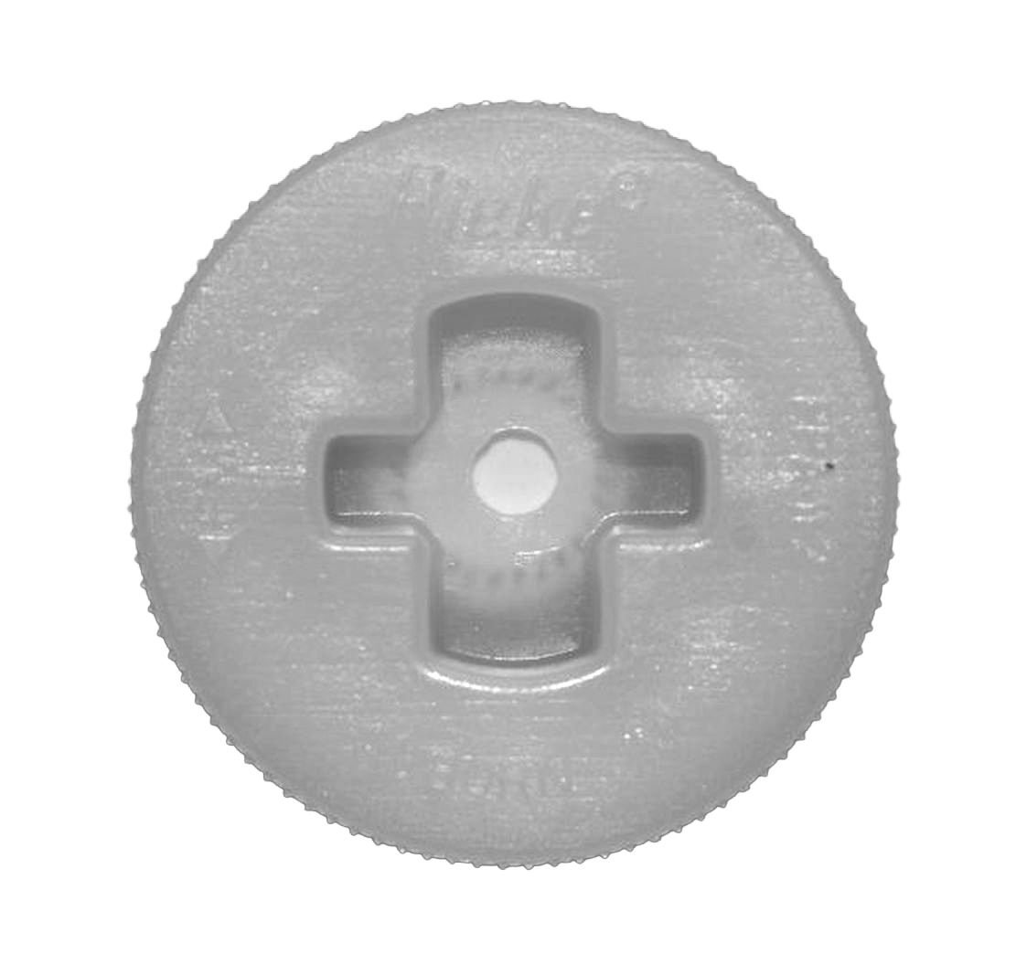 DualAction Drum Vent Bung Cap Plug Circular Polypropylene 3/4" NPS 100