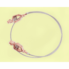 Dual Alligator Clips Grounding Bonding Wires Prevent Static Sparks 5'