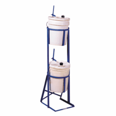Dual Pail Tipping Stand