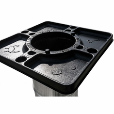 Durable Plastic Crawfish Table - Fits 55-Gallon Barrel