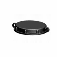 Dust Cap, 2"  X 1/2" FNPT for Mauser  Camlock Type Valve, Foam Insert