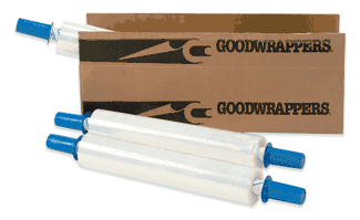 Economy Goodwrappers Blown Stretch Film 20" x 1000', 80 Gauge, 4 Roll Case