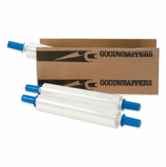 Economy Goodwrappers Blown Stretch Film 20" x 800', 80 Gauge, 4 Roll Case
