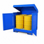 Enclosed 4-Drum Steel Spill Pallet, 2,400-Lb Capacity