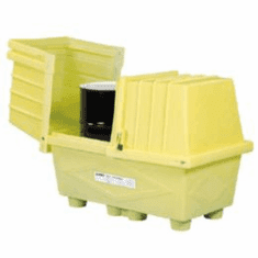 Enpac Safe Secure Storage Two Drums Safetypack, With Drain