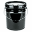 Epoxy Lined 5 Gallon Open-Head Steel Pail With Spout Cover