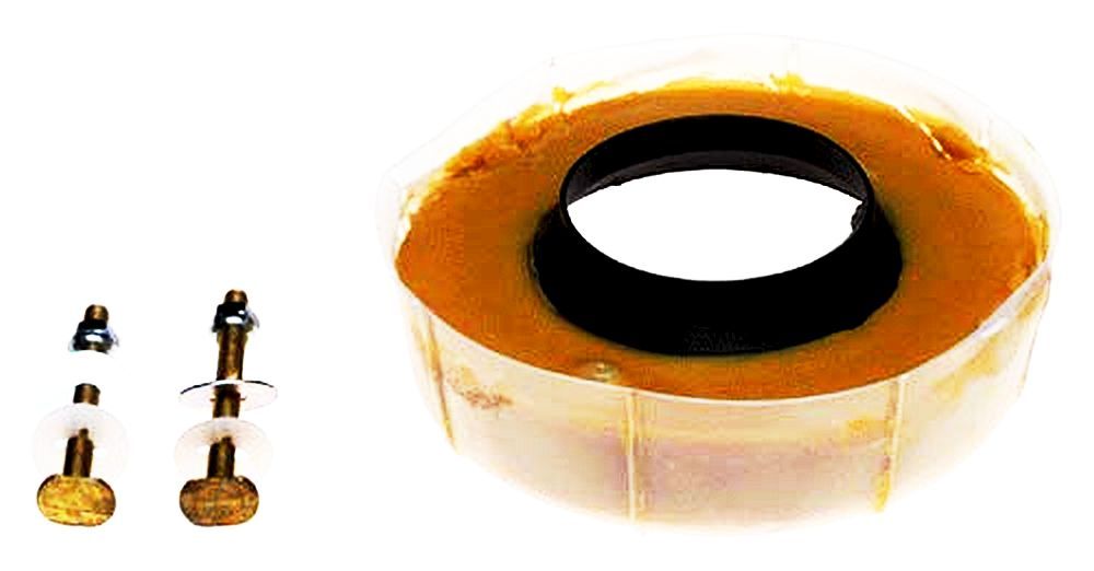 Everbilt Reinforced Wax Ring with Bolts 3 Free Shipping