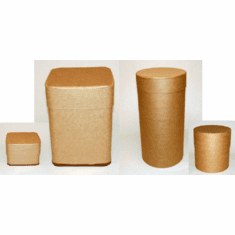 Fiber Cardboard Drums-Square & Round