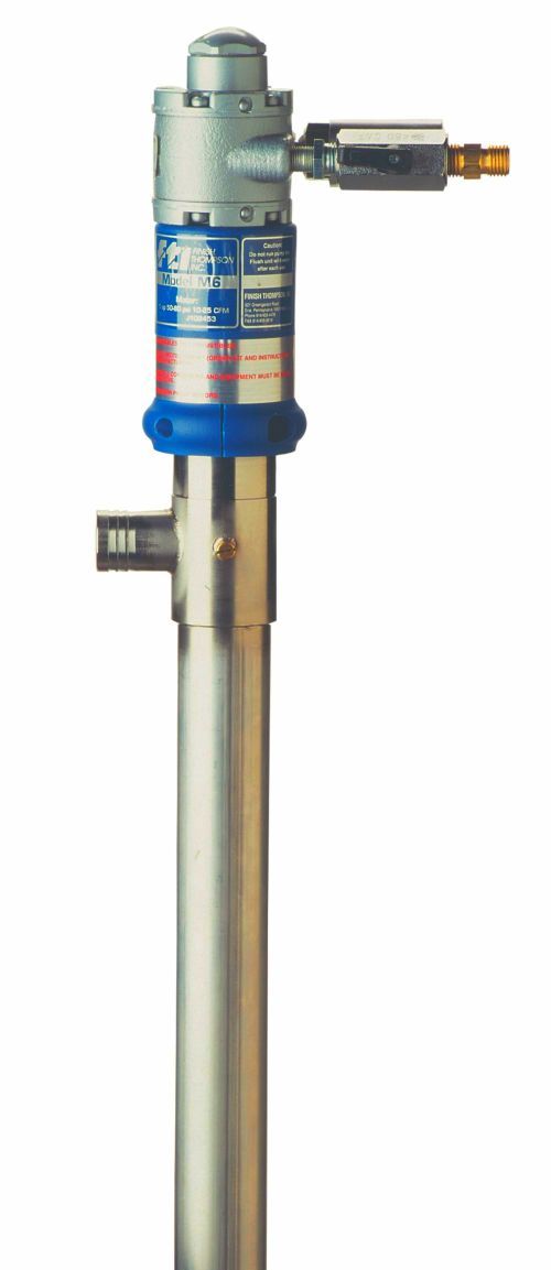 FINISH THOMPSON MEDIUM VISCOSITY PUMP AIR MOTOR 316 SS TUBE