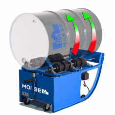 Fixed Speed, TEFC, Steel Drum - Portable Drum Rotators