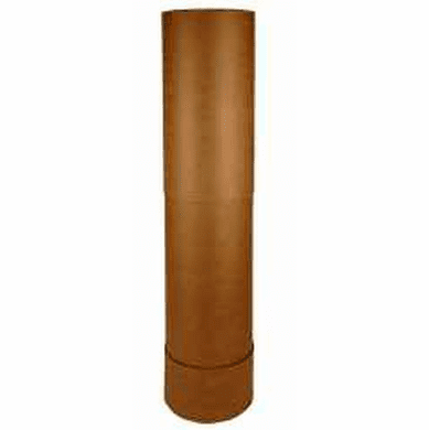 Fluorescent Light Recycling Fiber Corrugated Cardboard Drum Tube Boxes | 4 Foot | 4 Pk