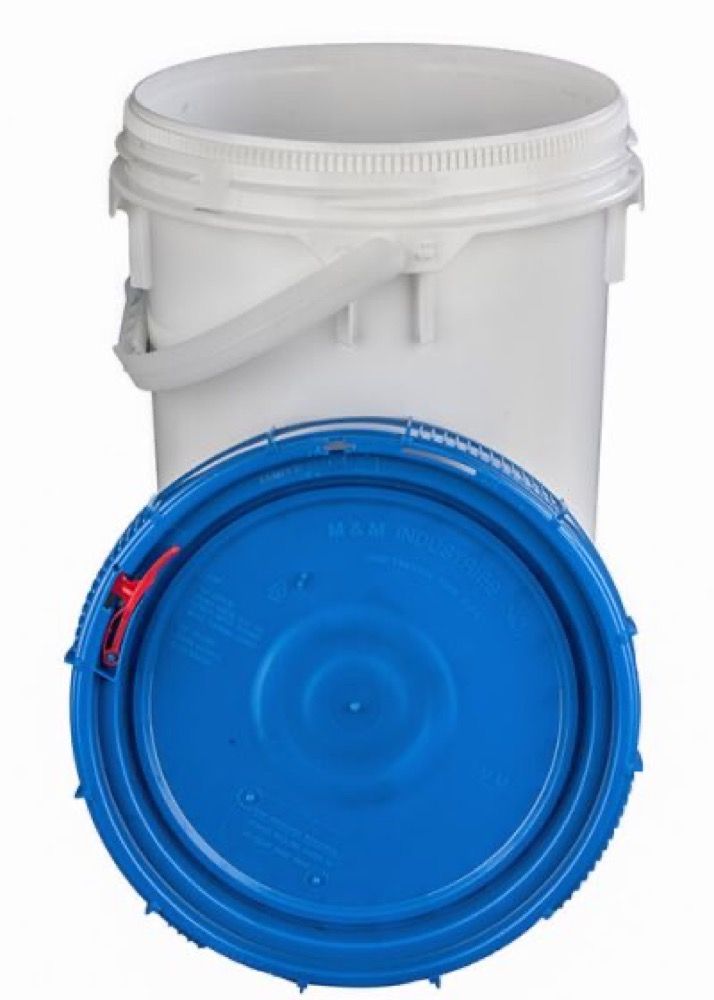 Life Latch 6.5 Gallon Screw Top3 Pack Free Shipping!