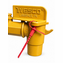 Food-Grade 2-Inch Plastic Drum Faucet - Padlockable