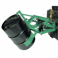 Forklift Powered Versa Grip Drum Handler Lifts Dumps Steel Drums