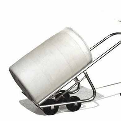Four Wheel Drum Truck, Stainless Steel,Polyolefin Wheels