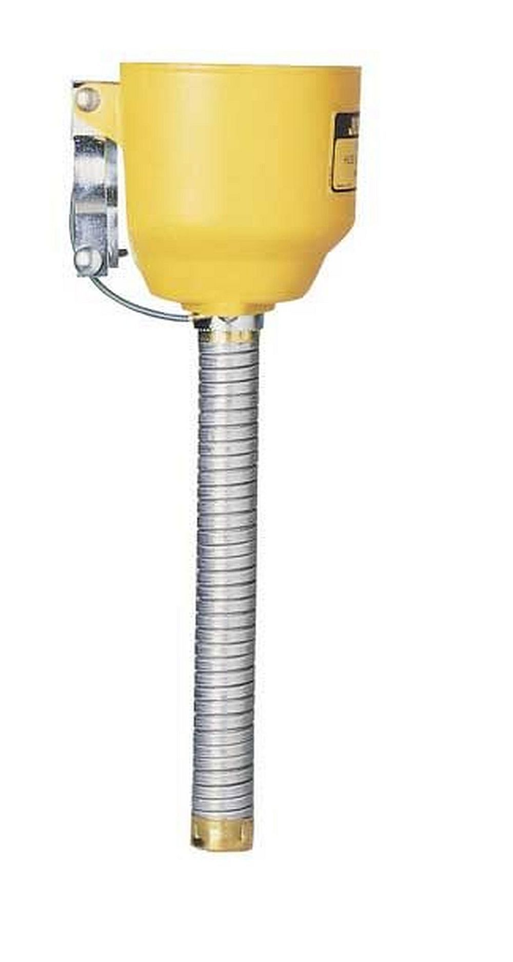 Bolt On Funnel Hose Attachment for Type I Polyethylene Justrite Cans