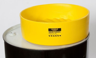 Funnel With Screen Drum Funnel Contains Splashes Spills