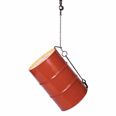 Galvanized Steel Chain Sling Drum Lifter Grabs, Lifts and Places Drums