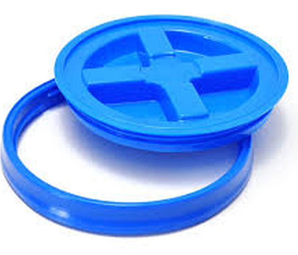 Gamma Seal Lid 5 Gallon Blue 3 Pack