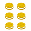 Gamma Seal Lids 5 Gallon Yellow - 6 Pack <br><font color="green"> FREE SHIPPING</font color>