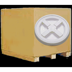 Gamma Seal Lids White Pallet 576 Count<br><font color="green"> FREE SHIPPING</font color>