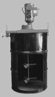Bracket Mount Gear Drive Drum Mixers