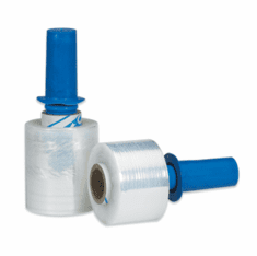 Goodwrapper Bundling Stretch Film 3" x 1500'', 80 Gauge,12 Rolls per Case