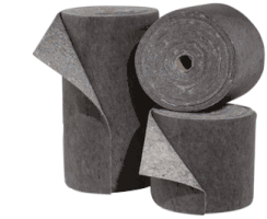 Gray Universal Absorbent Rolls | Spill Control Rolls