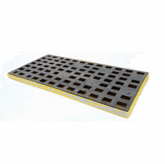 Green Low Boy Spill Deck 2-drum deck 9 Gallon Sump