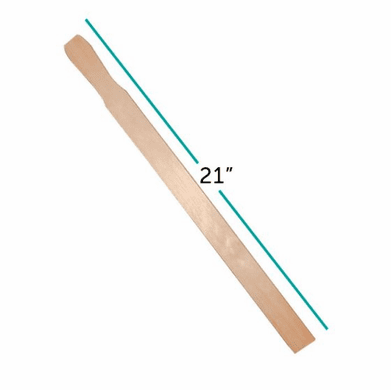 Hardwood Paint Mixing Sticks<br> 21 x 1 3/8 x 1/4  | 250 Case Pack
