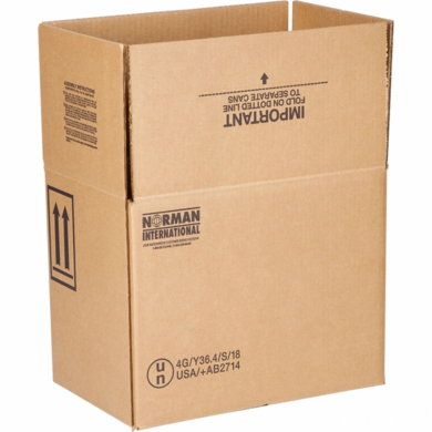 Hazmat 4G Shipping Boxes for 4 One-Gallon F-Style Cans.| 20 Pack