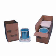 Hazmat UN 4G Packaging Assembled with Gallon Paint Cans