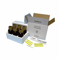  Hazmat UN 4G Packaging Kit Glass - Pax 6-1 Liter Glass Bottles Shipping Boxes