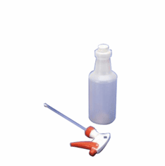  HDPE Plastic Bottle and Optional Trigger Sprayer   (1-2 Weeks)