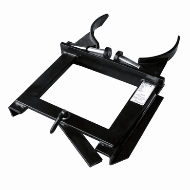 Heavy Duty Adjustable 15, 30, and 55 gallons Fork Mounted Drum Grabbers | 1500 lb capicity | Fork Mount