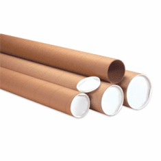 Heavy Duty Kraft Tubes 3" x 48", 24 Construction Pack