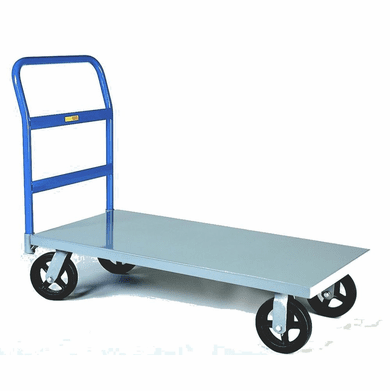 Heavy-Duty Platform Truck Mold-On Rubber Wheels  24" x 36"  Deck Size