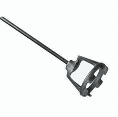 Heavy Duty Round Zinc Aluminum Mixer Blade for 3-5 Gal Buckets & Pails | 3 3/16"   Shaft Head X 1/2 "Shaft Dia.  X  22" Shaft Length