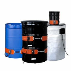 Heavy Duty Silicone Rubber Drum Pail Heaters<br> <font color="#008000" >Free Shipping</font>