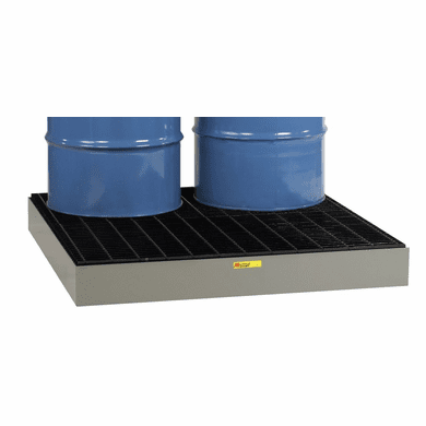 Heavy Duty Steel Spill  4-drum low profile platform